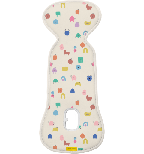 AeroSleep AeroMoov - wkładka antypotowa do fotelika samochodowego 0-13 kg | Funny Shapes